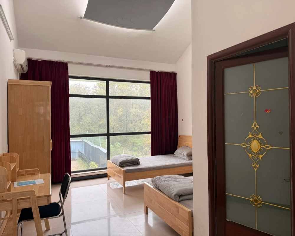 image shows the accommodation at Shaolin Kung fu Wushu
