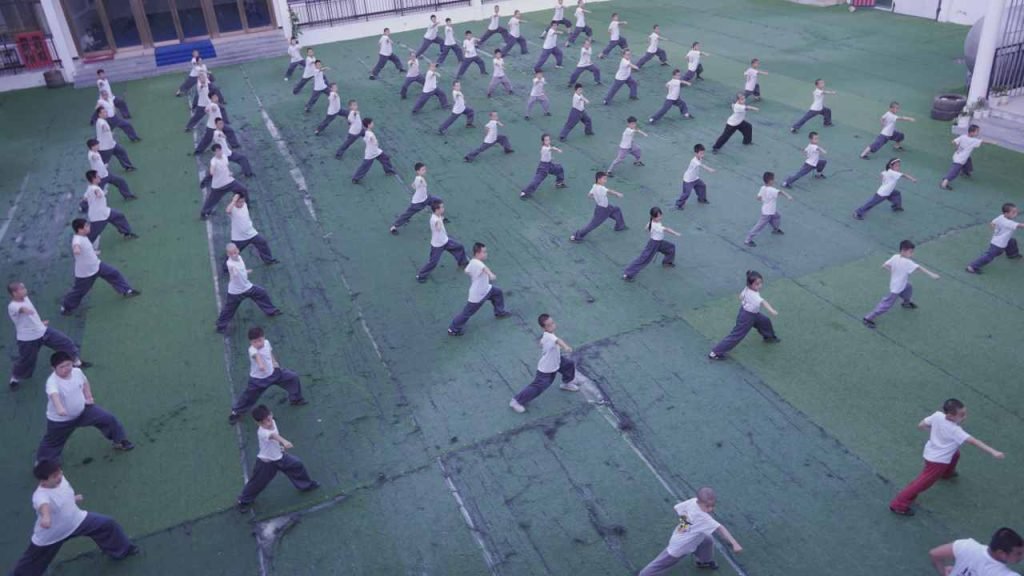 one of the shaolin kung fu teaching content in Shaolin Kung Fu Academy